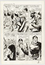 GUNSMOKE WESTERN #74 COMPLETE 13 PAGE STORY ORIGINAL ART BY JACK KELLER.