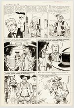 KID COLT OUTLAW #72 COMPLETE ISSUE STORY PAGES ORIGINAL ART BY JACK KELLER.