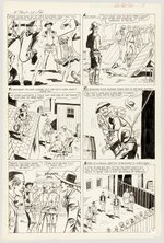 KID COLT OUTLAW #72 COMPLETE ISSUE STORY PAGES ORIGINAL ART BY JACK KELLER.