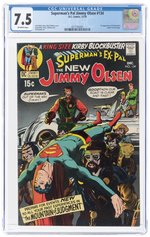 SUPERMAN'S PAL JIMMY OLSEN #134 DECEMBER 1970 CGC 7.5 VF- (FIRST DARKSEID).