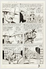 KID COLT OUTLAW #111 COMPLETE CHAPTER 1 OF 3 ORIGINAL ART PAGES BY JACK KELLER.