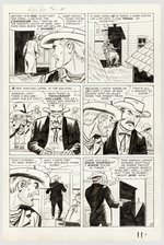 KID COLT OUTLAW #111 COMPLETE CHAPTER 2 OF 3 ORIGINAL ART PAGES BY JACK KELLER.