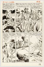 KID COLT OUTLAW #115 COMPLETE 18 PAGE COVER STORY ORIGINAL ART BY JACK KELLER.