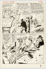 KID COLT OUTLAW #115 COMPLETE 18 PAGE COVER STORY ORIGINAL ART BY JACK KELLER.