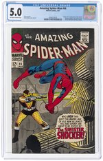 AMAZING SPIDER-MAN #46 MARCH 1967 CGC 5.0 VG/FINE (FIRST SHOCKER).