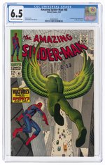 AMAZING SPIDER-MAN #48 MAY 1967 CGC 6.5 FINE+ (FIRST BLACKIE DRAGO AS NEW VULTURE).