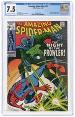 AMAZING SPIDER-MAN #78 NOVEMBER 1969 CGC 7.5 VF- (FIRST PROWLER).