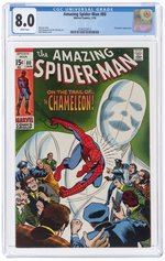 AMAZING SPIDER-MAN #80 JANUARY 1970 CGC 8.0 VF.