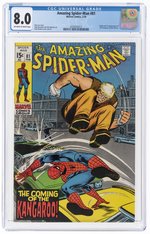 AMAZING SPIDER-MAN #81 FEBRUARY 1970 CGC 8.0 VF (FIRST KANGAROO).