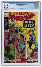 AMAZING SPIDER-MAN #89 OCTOBER 1970 CGC 8.5 VF+.