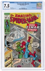 AMAZING SPIDER-MAN #92 JANUARY 1971 CGC 7.5 VF-.