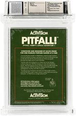 ATARI 2600 (1982) PITFALL! (DARK GREEN BOX) WATA 9.4 A++ SEALED.