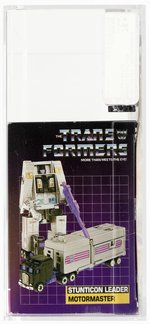 TRANSFORMERS (1986) SERIES 3 STUNTICON - MOTORMASTER AFA 75+ EX+/NM.