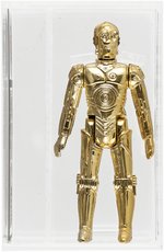 TAKARA STAR WARS (1978) - LOOSE ACTION FIGURE SEE-THREEPIO (C-3PO, SOLID LIMBS) UKG 85% (ALTERNATE HEAD).