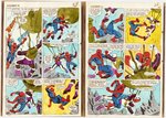 AMAZING SPIDER-MAN #36 COMPLETE STORY ORIGINAL COLOR GUIDES (STAN GOLDBERG ATTRIBUTED).