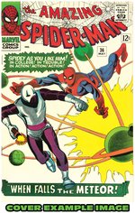 AMAZING SPIDER-MAN #36 COMPLETE STORY ORIGINAL COLOR GUIDES (STAN GOLDBERG ATTRIBUTED).