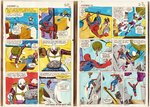 AMAZING SPIDER-MAN #36 COMPLETE STORY ORIGINAL COLOR GUIDES (STAN GOLDBERG ATTRIBUTED).