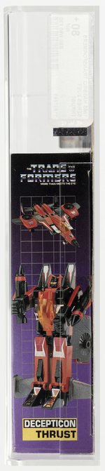 TRANSFORMERS (1985) SERIES 2 JET - THRUST AFA 80+ NM.