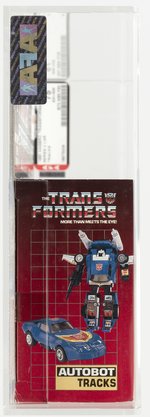 TRANSFORMERS (1985) SERIES 2 CAR - TRACKS AFA 75 EX+/NM.