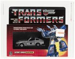 TRANSFORMERS (1984) SERIES 1 CAR - BLUESTREAK AFA 75 EX+/NM (TRADEMARK LOGO, RUBSIGN).