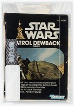 STAR WARS COLLECTOR SERIES (1983) - PATROL DEWBACK AFA 75 EX+/NM.