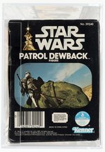 STAR WARS COLLECTOR SERIES (1983) - PATROL DEWBACK AFA 75 EX+/NM.