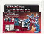 TRANSFORMERS (1986) - SERIES 3 ULTRA MAGNUS AFA 85 NM+ (RUBBER TIRES, PAINTED FACE).