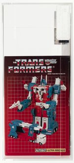 TRANSFORMERS (1986) - SERIES 3 ULTRA MAGNUS AFA 85 NM+ (RUBBER TIRES, PAINTED FACE).