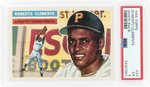 1956 TOPPS #33 ROBERTO CLEMENTE (HOF) WHITE BACK PSA 5 EX.