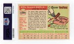 1955 TOPPS #194 WILLIE MAYS (HOF) PSA 4 VG-EX.