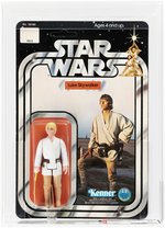 STAR WARS (1978) - LUKE SKYWALKER 12 BACK-C AFA 85 NM+ (HIGH GRADE DOUBLE-TELESCOPING).