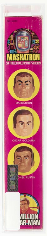 THE SIX MILLION DOLLAR MAN (1977) - MASKATRON AFA 75+ Q-EX+/NM.