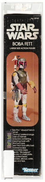 STAR WARS (1979) - BOBA FETT 12-INCH SERIES AFA 75+ EX+/NM.