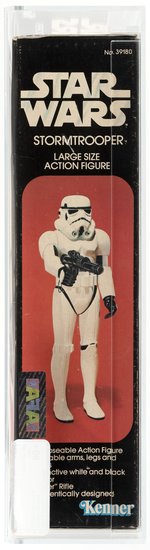 STAR WARS (1979) - STORMTROOPER 12-INCH SERIES AFA 80+ NM.