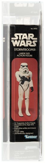 STAR WARS (1979) - STORMTROOPER 12-INCH SERIES AFA 80+ NM.