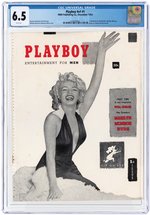 PLAYBOY VOL. 1 #1 DECEMBER 1953 CGC 6.5 FINE+ (FEATURING MARILYN MONROE).