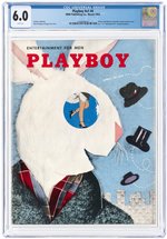 PLAYBOY VOL. 1 #4 MARCH 1954 CGC 6.0 FINE.