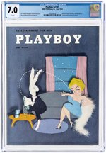 PLAYBOY VOL. 1 #7 JUNE 1954 CGC 7.0 FINE/VF.