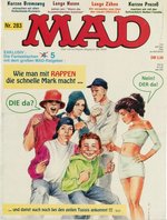 MAD MAGAZINE #283 CONCEPT COVER PAIR ORIGINAL ART (GERMAN EDITION) APRIL 1993.