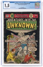 ADVENTURES INTO THE UNKNOWN #54 APRIL 1954 CGC 1.5 FAIR/GOOD.