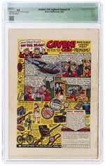 ARCHIE'S PAL JUGHEAD ANNUAL #2 1954 CGC QUALIFIED 4.5 VG+.