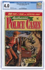 AUTHENTIC POLICE CASES #28 JULY 1953 CGC 4.0 VG.