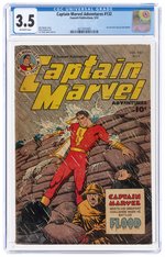 CAPTAIN MARVEL ADVENTURES #132 MAY 1952 CGC 3.5 VG-.