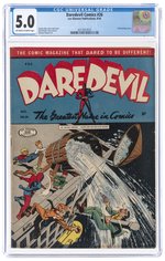 DAREDEVIL COMICS #26 AUGUST 1944 CGC 5.0 VG/FINE.