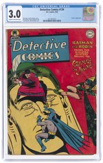 DETECTIVE COMICS #139 SEPTEMBER 1948 CGC 3.0 GOOD/VG.