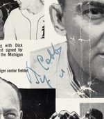 DETROIT TIGERS 50th BIRTHDAY PARTY MULTI-SIGNED PROGRAM WITH TY COBB (HOF).