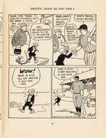 BABE RUTH (HOF) FEATURED IN "SMITTY AT THE BALL GAME" 1929 COMIC STRIP REPRINT BOOK.