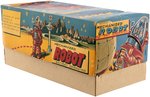 FORBIDDEN PLANET-INSPIRED "MECHANIZED ROBOT" THE TIN AGE COLLECTION BOXED TOY.