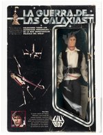 LILI LEDY STAR WARS/LA GUERRADE LAS GALAXIAS (1979) - HAN SOLO 12-INCH SERIES AFA 40 Q-GOOD.