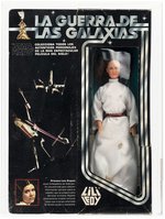 LILI LEDY STAR WARS/LA GUERRADE LAS GALAXIAS (1979) - PRINCESS LEIA ORGANA 12-INCH SERIES AFA 40 Q-GOOD.